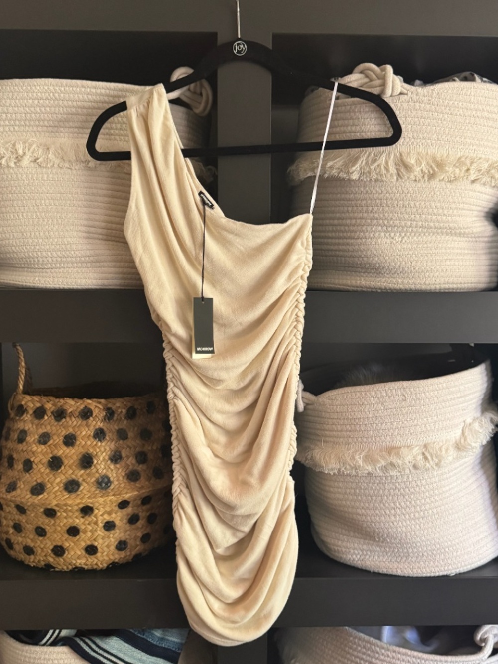 NWT Cream Knit Minidress